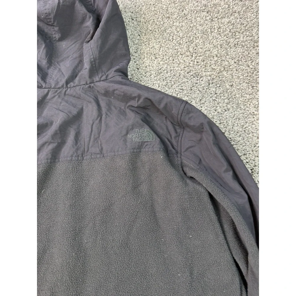 The North Face Salians Hooded Full Zip Jacket Men's Size Large Black Outdoor